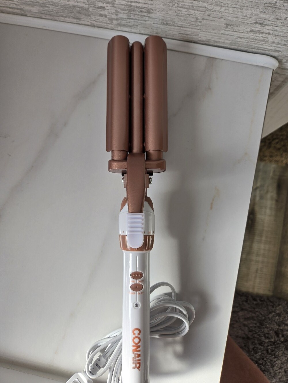 Conair Rose Gold Triple Barrel Waver